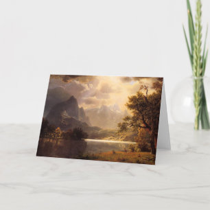 Bierstadt Estes Park-Colorado-Gruß-Karte Karte