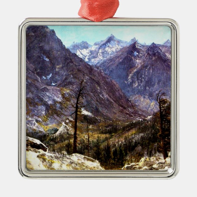 Bierstadt - Estes Park, Colorado, Ornament Aus Metall (Vorne)