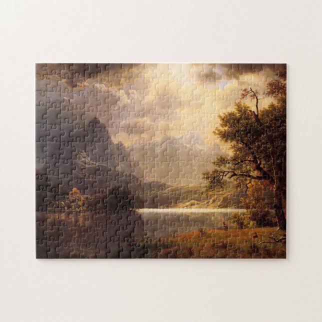 Bierstadt Estes Park-Colorado-Puzzlespiel (Horizontal)