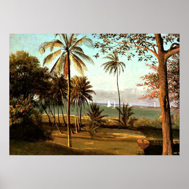 Bierstadt - Florida Scene Poster (Vorne)