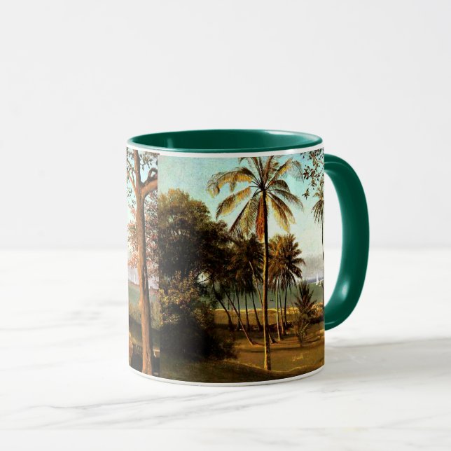 Bierstadt - Florida Szene, Kunstmalerei, Tasse (VorderseiteRechts)