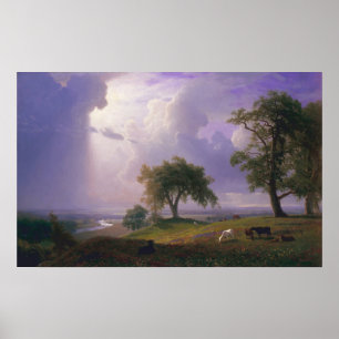 Bierstadt - Frühjahr in Kalifornien Poster