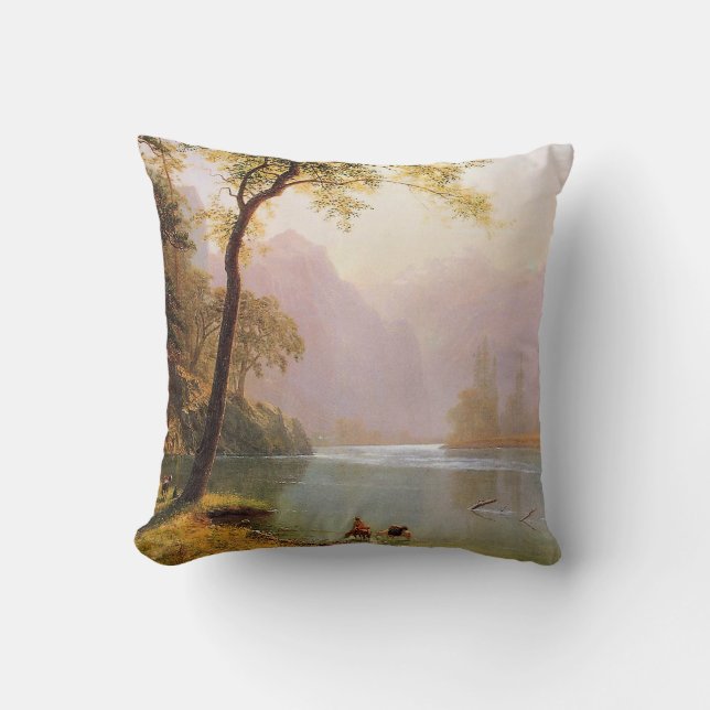 Bierstadt - Kern's River Valley, Kalifornien, Kissen (Vorderseite)
