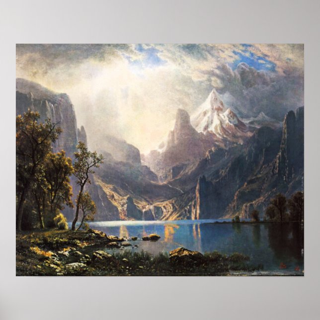 Bierstadt Lake Tahoe Poster (Vorne)