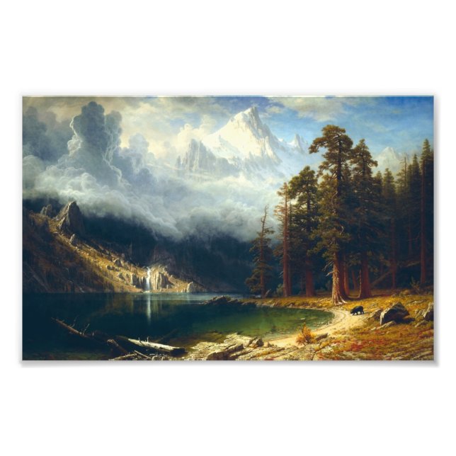 Bierstadt Mount Corcoran Fotodruck (Vorne)