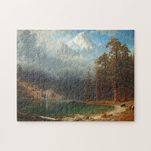 Bierstadt Mount Corcoran Painting (Horizontal)