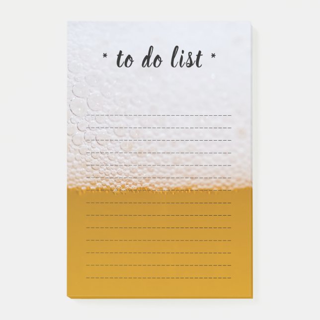 Bierstruktur Post-it®-Notizen Post-it Klebezettel (Vorderseite)