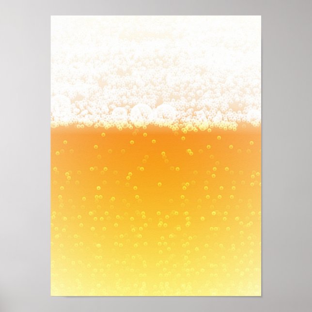 Bierstruktur Poster (Vorne)