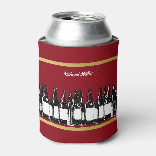 Biertrinker kann mit dem Bild der Flaschen kühler Dosenkühler (Kanne Vorderseite)