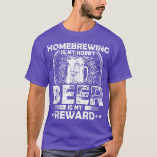 Biertrinker von hausgemachtem Kunsthandwerk T-Shirt