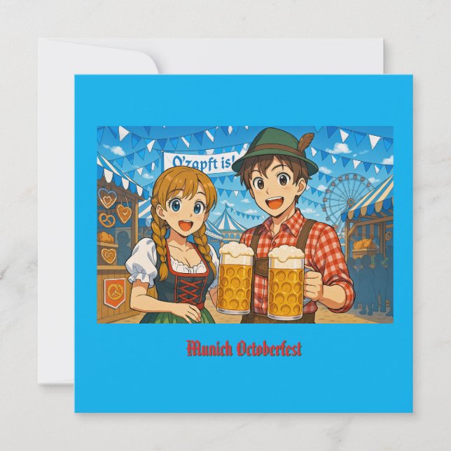 Bierverkostung während des Oktoberfests in München (Vorderseite)