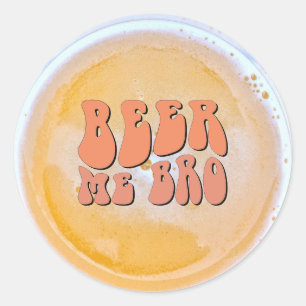 Bierverkostungsparty Runder Aufkleber