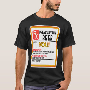 BIERVERSCHREIBUNG FÜR SIE! GUTE KLEINE UND EINE GR T-Shirt