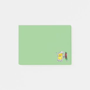 Bierwurst Oktoberfest Oktoberfest Lederhosen Post-it Klebezettel