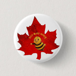 BIES MAKE HONEY BUTTON