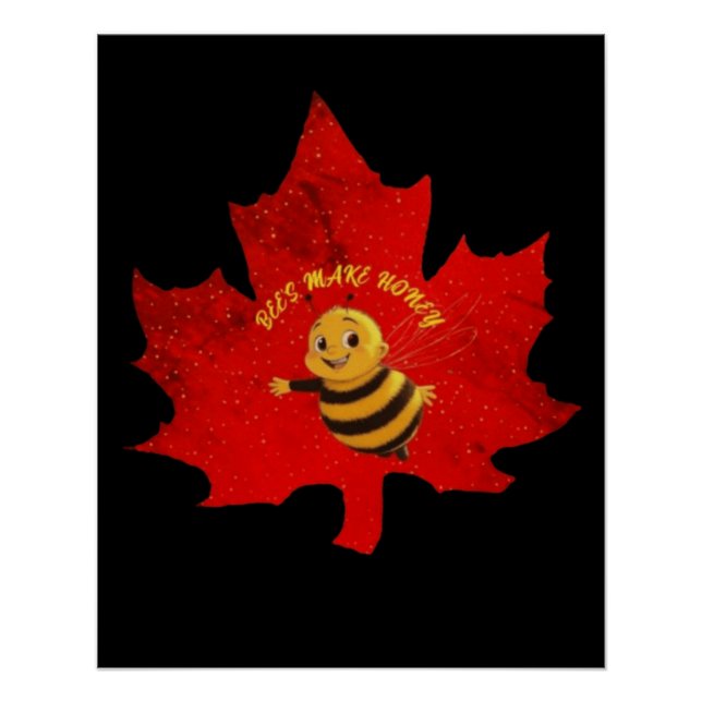 BIES MAKE HONEY POSTER (Vorderseite)