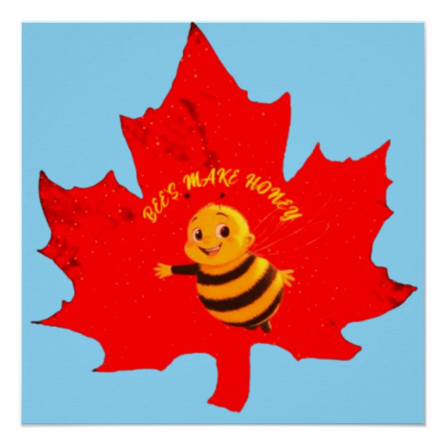 BIES MAKE HONEY POSTER (Vorderseite)