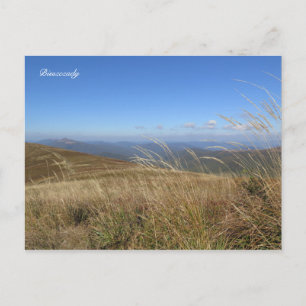 Bieszczady Berge Postkarte