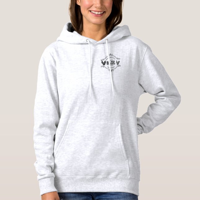 BIETEN (Dunkelheit) grundlegendes mit Kapuze Hoodie (Vorderseite)
