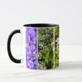 Bieten Sie mit Blume Tasse. Tasse
