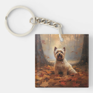 Biewer Terrier à l'automne Leaves automne Inspire