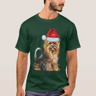 Biewer Terrier Dog Lover Funny Christmas T-Shirt