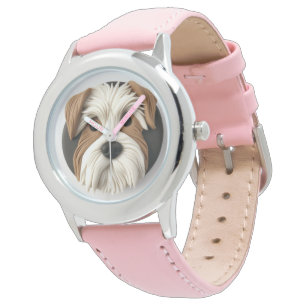 Biewer Terrier Hund 3D Inspiriert Armbanduhr