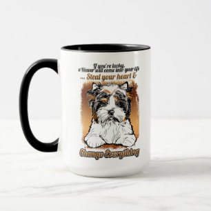 Biewer Terrier-Kaffee-Tasse Tasse