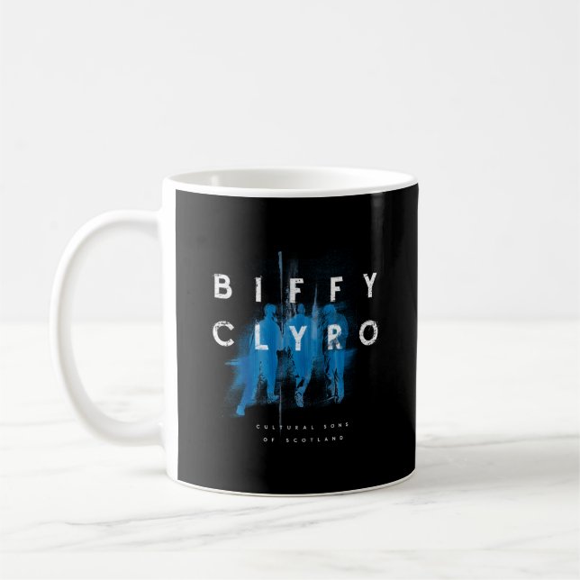 Biffy Clyro Kultursöhne Schottlands Kaffeetasse (Links)