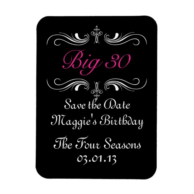 Big 30 magnet (Vertikal)