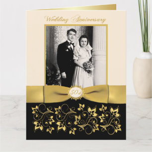 BIG 50th Anniversary Photo Carte de signature de l