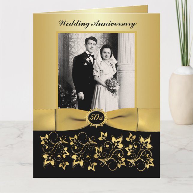 BIG 50th Anniversary Photo Carte de signature de l (Devant)