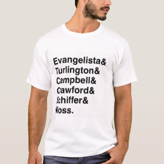 Big 6 Supermodels T-Shirt