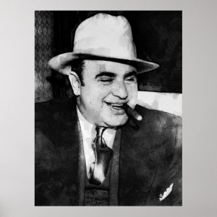BIG AL CAPONE - VERBOT VON GANG BOSS POSTER