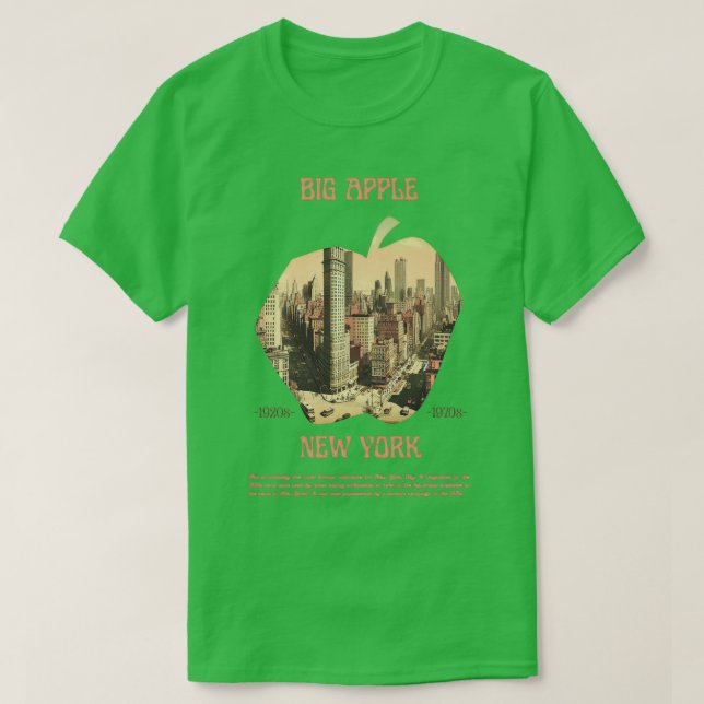 Big Apple T-Shirt (Design vorne)