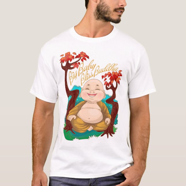 Big Baby Bliss Buddha T-Shirt (Vorderseite)