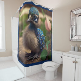 BIG BABY PEACOCK DUSCHVORHANG