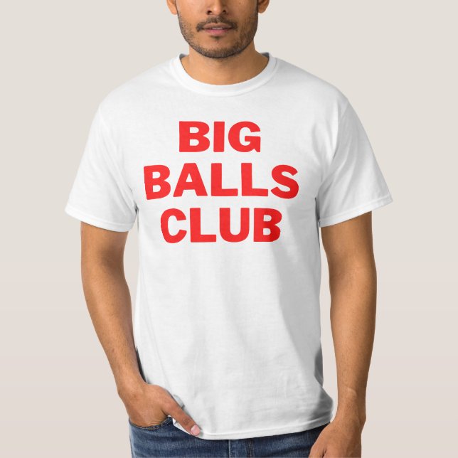 Big Balls Club Red | Meilleur cadeau | T-shirt (Devant)