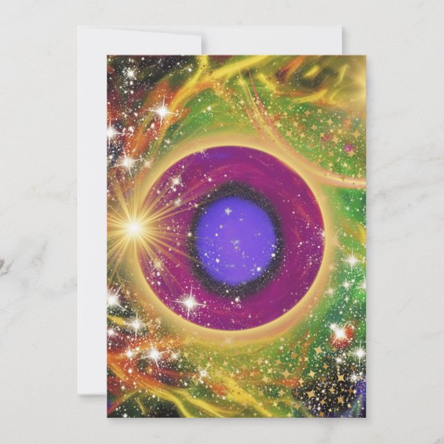 Big Bang Feiertagskarte (Vorderseite)