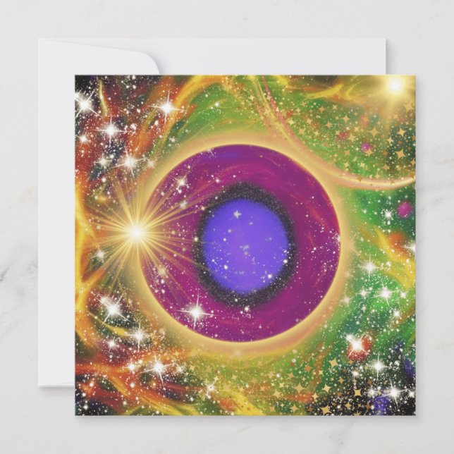 Big Bang Feiertagskarte (Vorderseite)