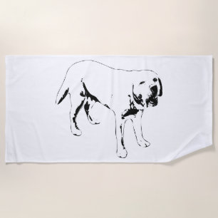 Big Bark Energy Strandtuch