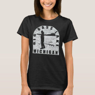 Big Bass Lake Ice Fischen T-Shirt
