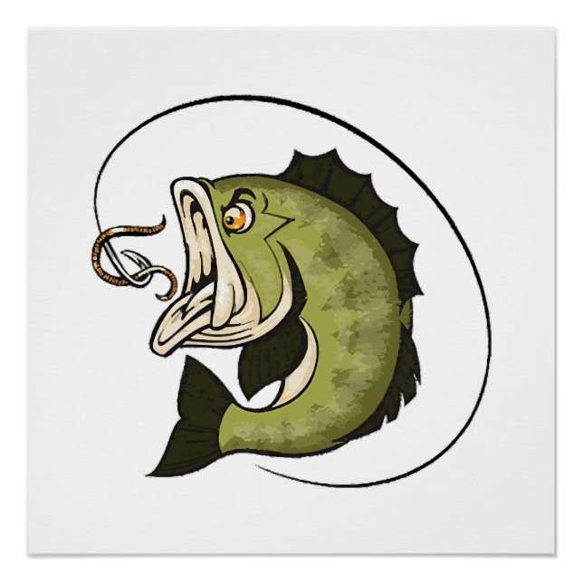 Big Bass Mouth Poster (Vorderseite)