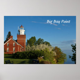 Big Bay Point Lighthouse Poster