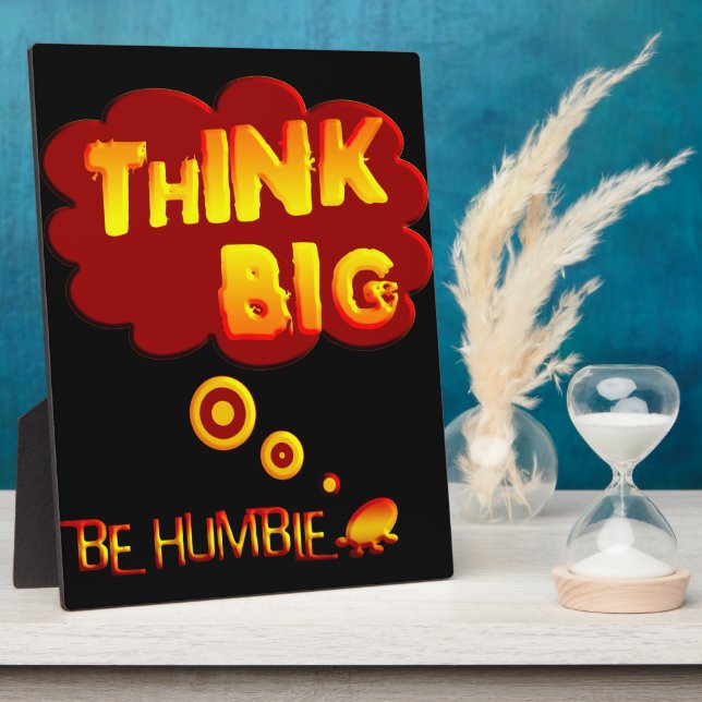 Big Be Humor glauben Fotoplatte (Seite)