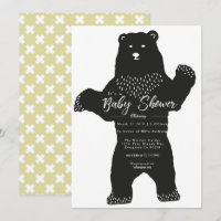 Big Bear Baby Dusche einladen