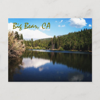Big Bear, CA Postcard Postkarte