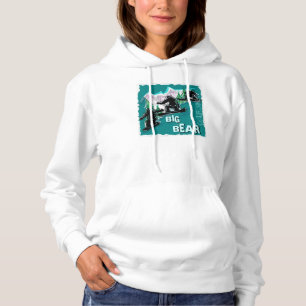 Big Bear California dames sweat - shirt à capuche