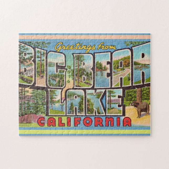 Big Bear Lake California 11x14 (Horizontal)
