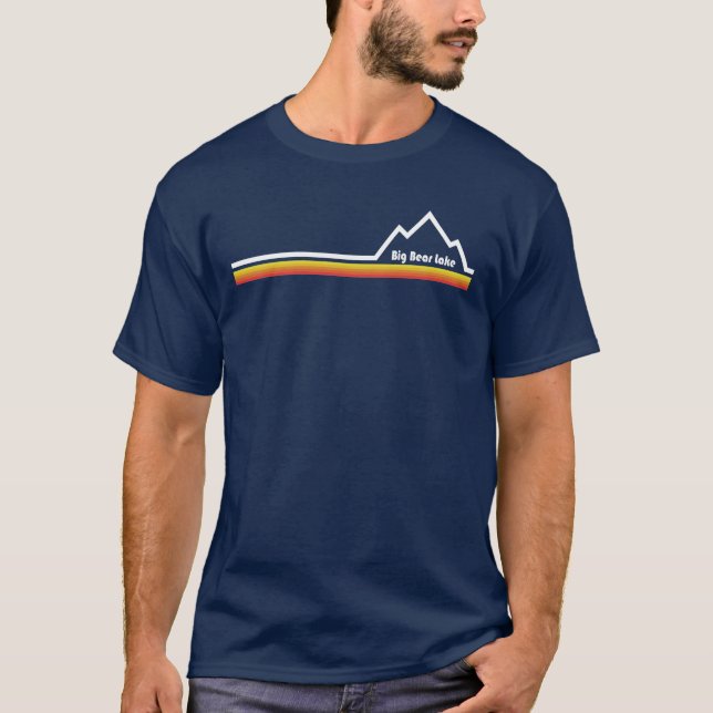 Big Bear Lake California T-Shirt (Vorderseite)